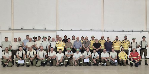 Sapadores florestais recebem formação