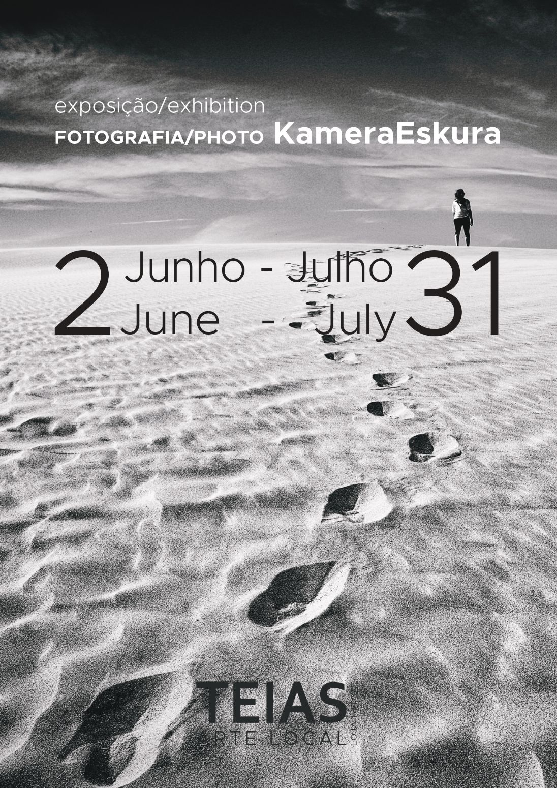 TEIAS Arte Local recebe a exposição fotográfica a preto e branco de Pedro Noel da Luz Guerreiro, KameraEskura