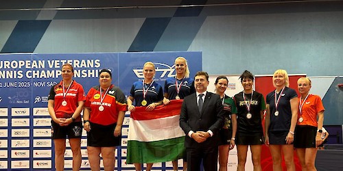 Olga Chramko é campeã da Europa de Veteranos