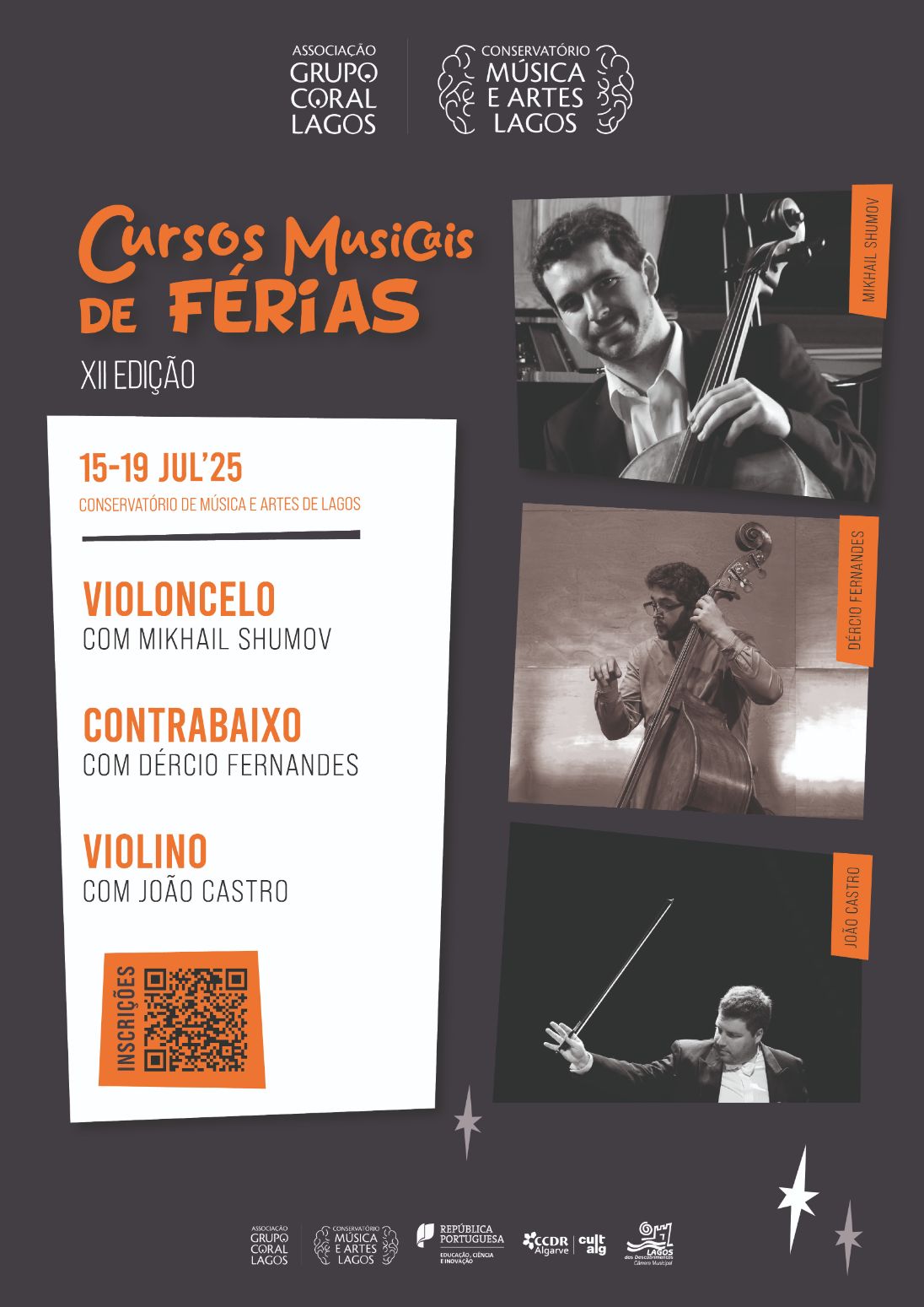 XII Cursos Musicais de Férias 2025