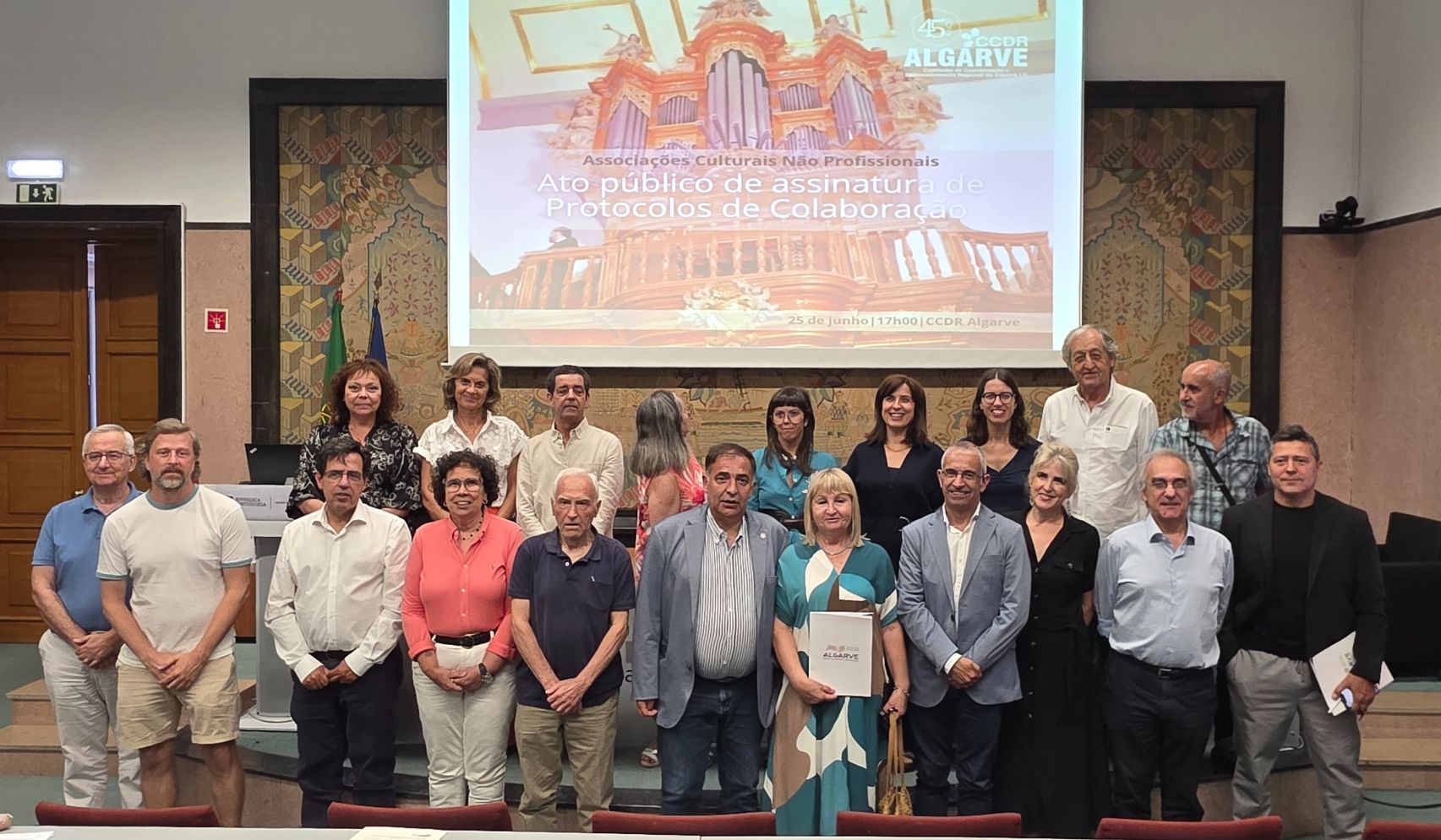 CCDR ALGARVE assina protocolos de colaboração com associações culturais