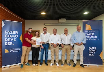 PSD, CDS-PP e Iniciativa Liberal formalizam coligação "Fazer Melhor" para as próximas eleições autárquicas em Loulé