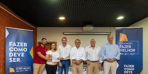 PSD, CDS-PP e Iniciativa Liberal formalizam coligação "Fazer Melhor" para as próximas eleições autárquicas em Loulé