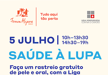 Forum Algarve promove rastreios gratuitos de cancro oral e da pele