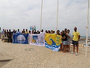Bandeiras Azul, Qualidade de Ouro e Praia Acessível hasteadas em Vila do Bispo - 1