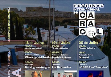 Música, animação e gastronomia em mais uma edição do Festival Internacional do Caracol