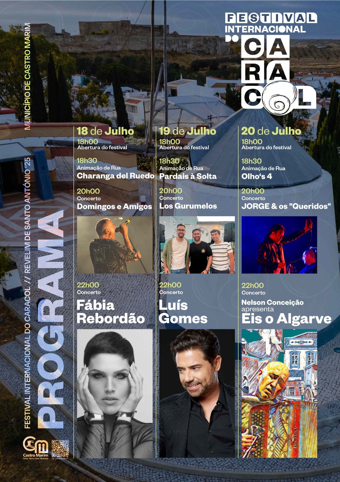 Música, animação e gastronomia em mais uma edição do Festival Internacional do Caracol