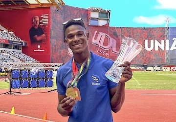 O atleta algarvio Ussumani Djumo é Campeão de Portugal