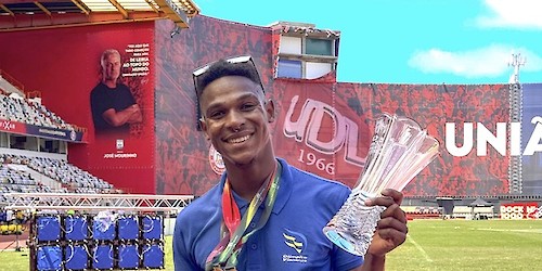 O atleta algarvio Ussumani Djumo é Campeão de Portugal