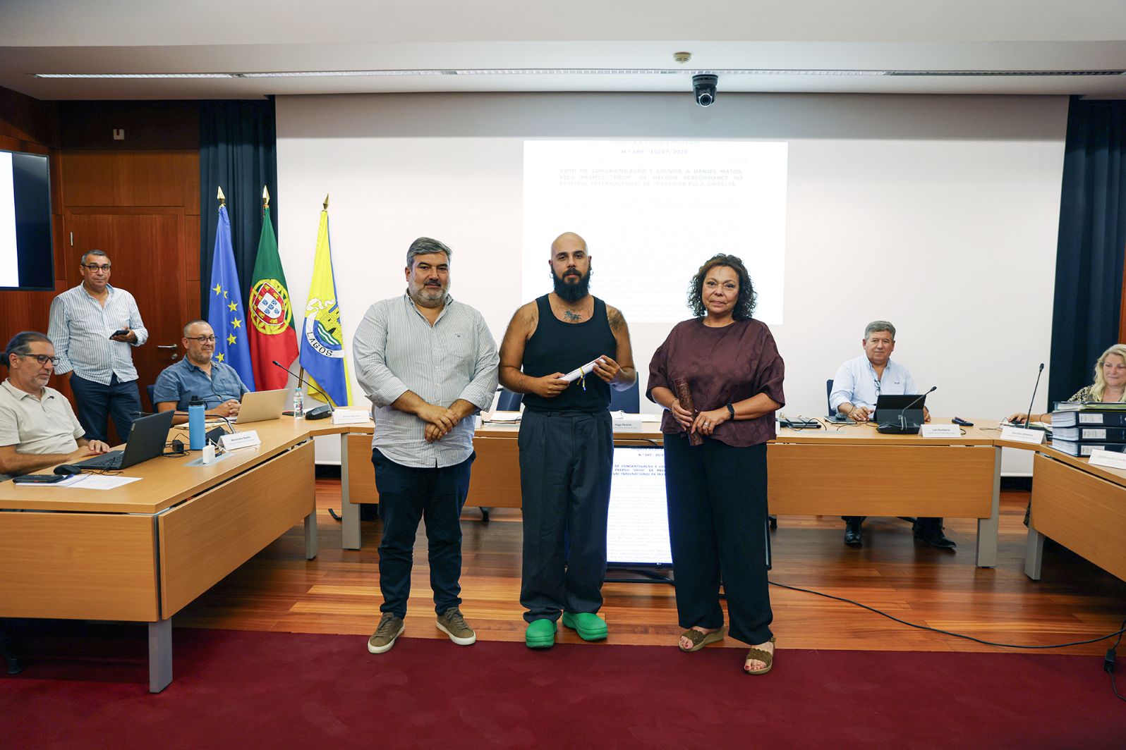 Município dedica Voto de Louvor a Daniel Matos