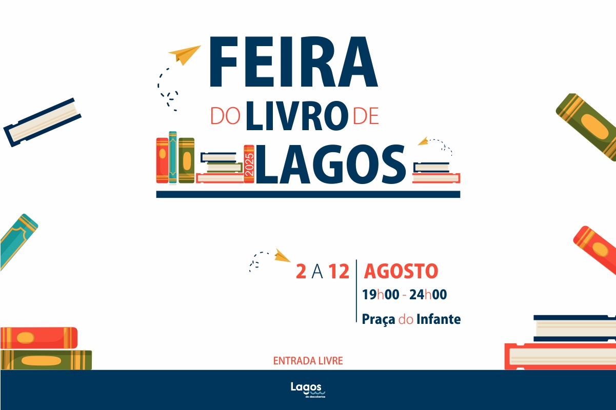 Feira do Livro de Lagos convida a descobrir histórias, livros e cultura