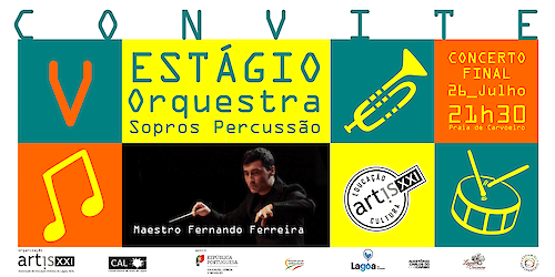 Concerto Final – V Estágio de Orquestra de Sopros e Percussão de Lagoa