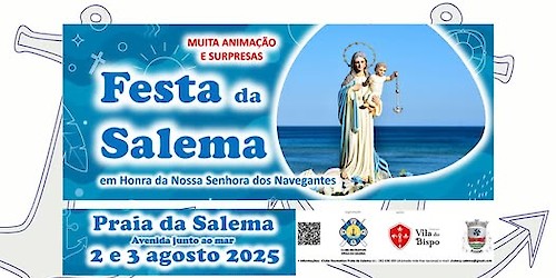 Festa da Praia da Salema, 2 e 3 de Agosto 2025, com animação, sabores e muita música