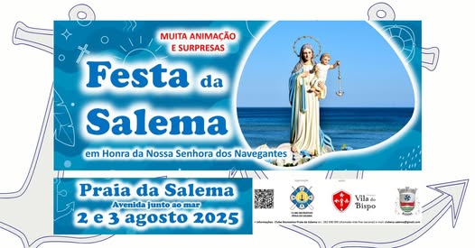 Festa da Praia da Salema, 2 e 3 de Agosto 2025, com animação, sabores e muita música