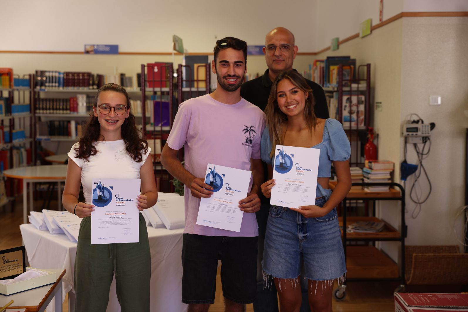 Lagos Empreendedor: jovens talentos premiados na escola secundária Gil Eanes