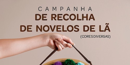 Campanha solidária de recolha de lãs