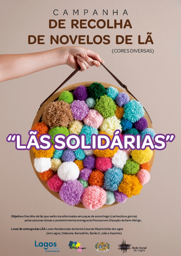Campanha solidária de recolha de lãs