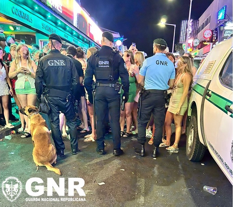 Albufeira – Operação de reforço da segurança pública em Albufeira