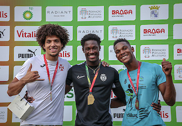 Algarvio Ussumani Djumo conquista Bronze nos Campeonatos de Portugal de Atletismo