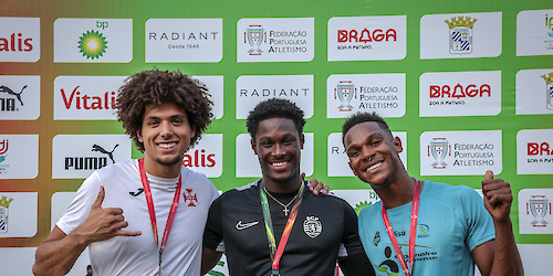 Algarvio Ussumani Djumo conquista Bronze nos Campeonatos de Portugal de Atletismo