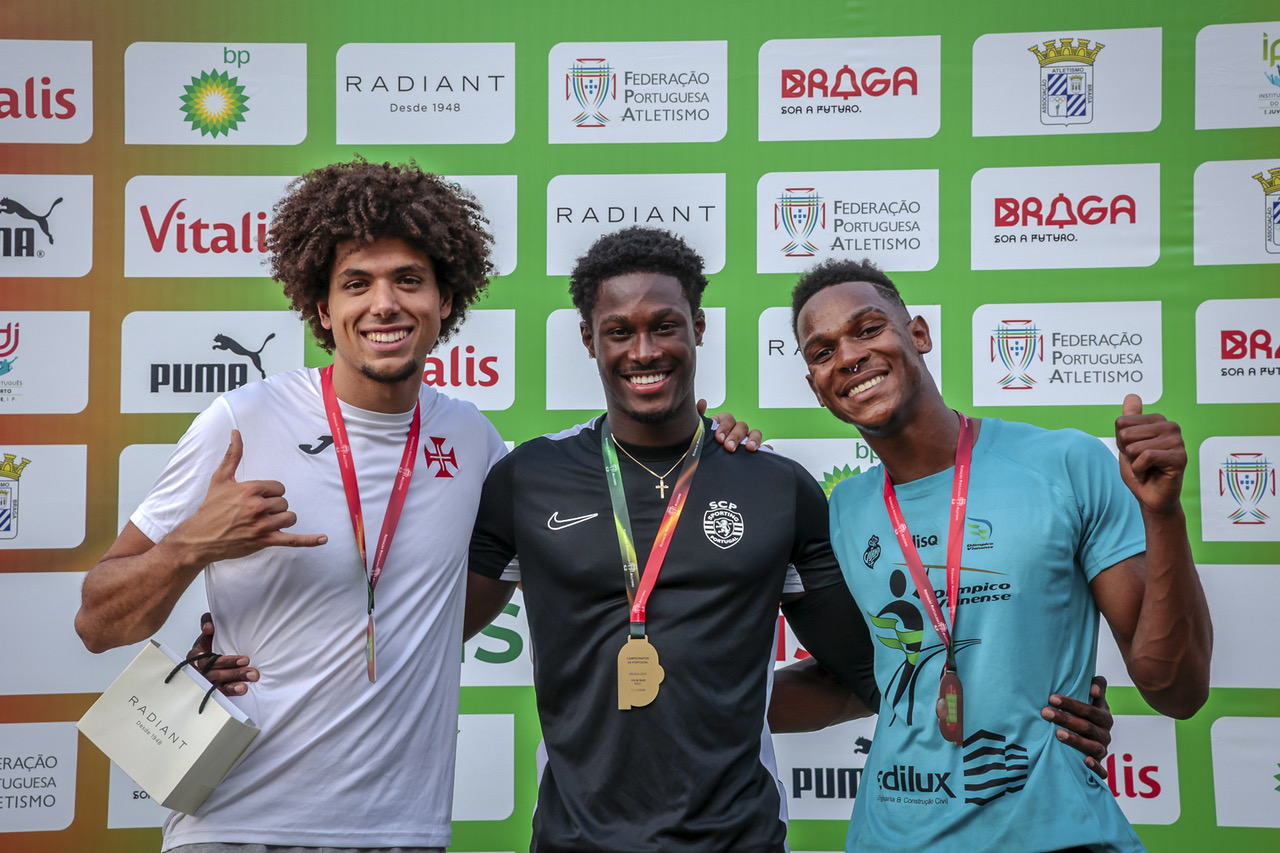 Algarvio Ussumani Djumo conquista Bronze nos Campeonatos de Portugal de Atletismo