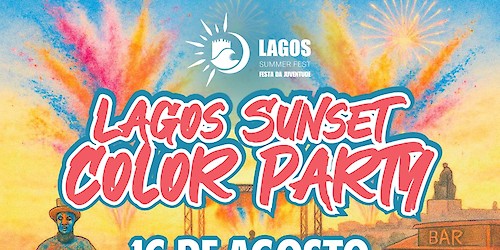 Lagos celebra a juventude com nova edição do Sunset Color Party
