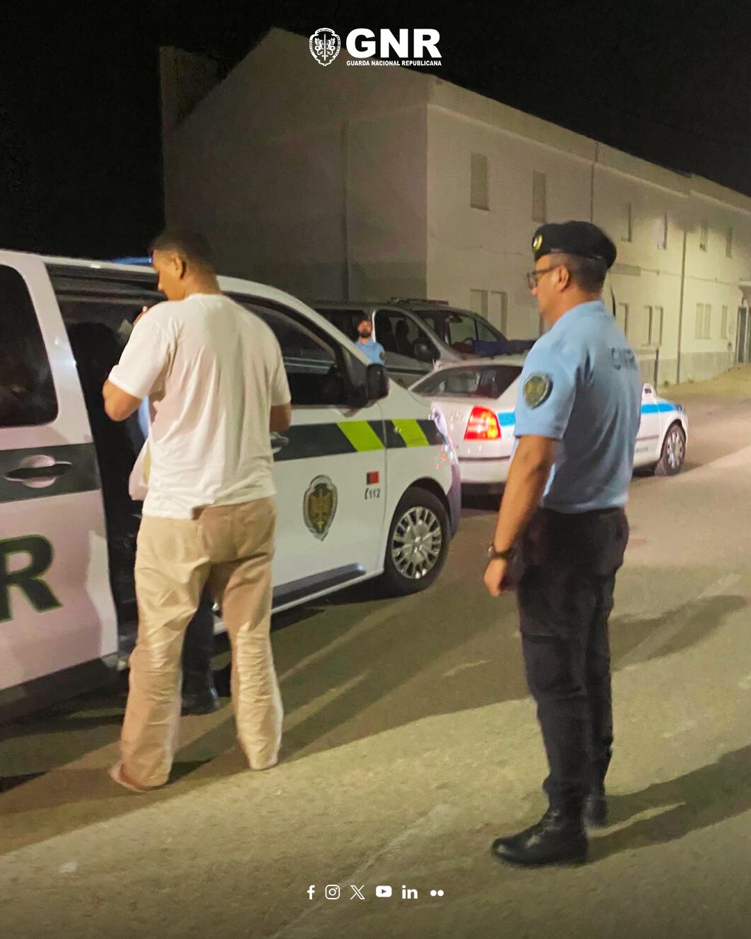 Vila do Bispo - GNR conclui diligências de encaminhamento de migrantes resgatados