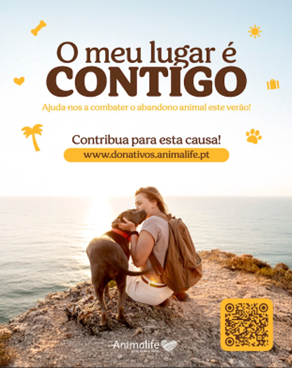 Animalife lança campanha contra o abandono de animais