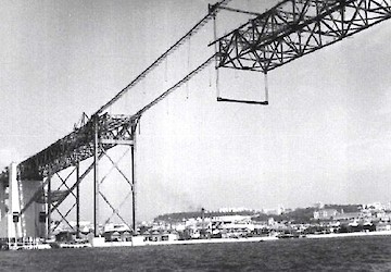 As mortes escondidas pelo regime na construção da ponte sobre o Tejo