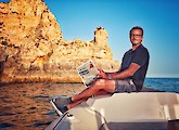 Max Fercondini e a vida a bordo