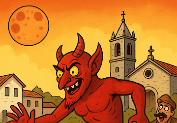 A tradição popular em Portugal diz que "hoje o diabo anda à solta"