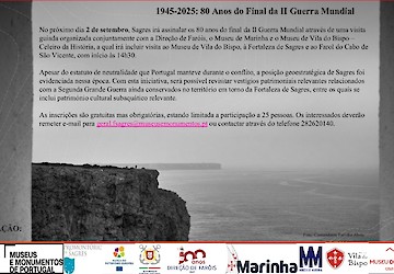 Sagres assinala o 80º aniversário do final da II Guerra Mundial
