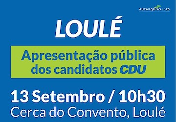 CDU Loulé apresenta publicamente os candidatos autárquicos