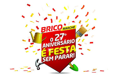 Bricomarché celebra 27.º aniversário com “Festa sem parar”