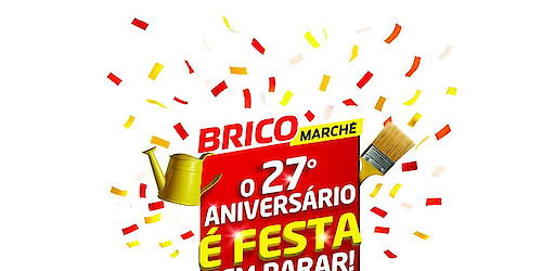 Bricomarché celebra 27.º aniversário com “Festa sem parar”