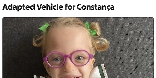 Campanha solidária para aquisição de carro adaptado