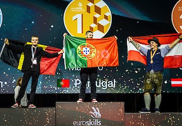 Chuva de medalhas para Portugal no EuroSkills Herning 2025