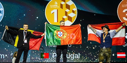 Chuva de medalhas para Portugal no EuroSkills Herning 2025