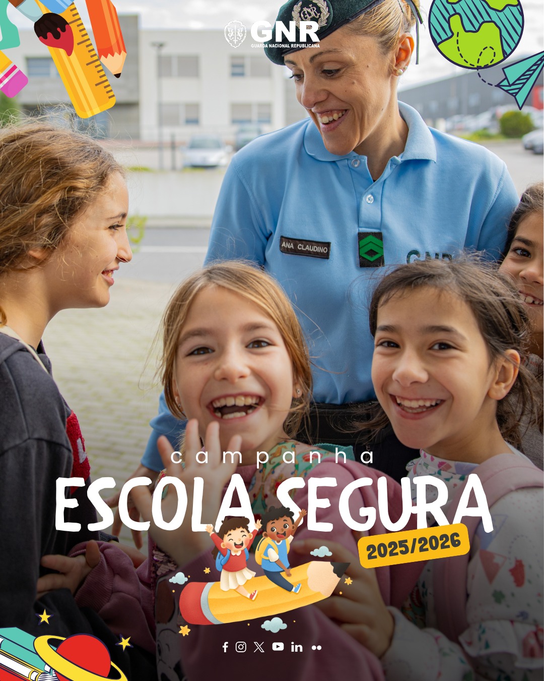GNR dá início à Campanha “Escola Segura” 2025/2026