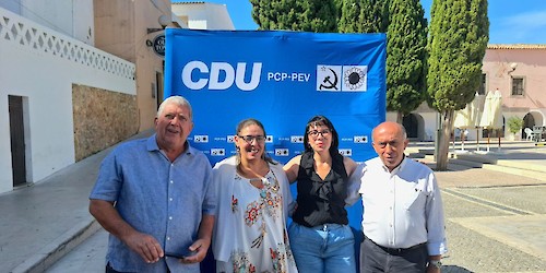 CDU apresentou os seus candidatos aos órgãos autárquicos do concelho de Loulé