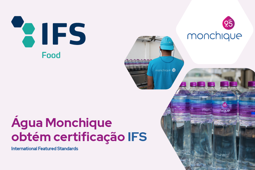 Água Monchique obtém certificação IFS, reforçando padrões de qualidade e confiança internacional