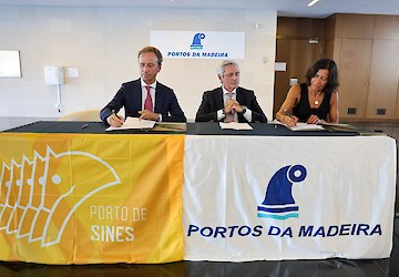 Portos de Sines e do Algarve e Portos da Madeira reforçam cooperação