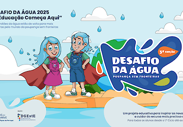 O Desafio da Água regressa às escolas algarvias com novas atividades e jogos interativos