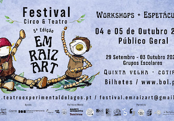 5ª Edição do Festival EmRaizArt já começou e apresenta programa até 5 de Outubro