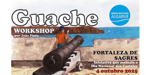 Fortaleza de Sagres celebra Dia Nacional dos Castelos, com workshop de guache, recital de violoncelo e uma visita contextualizada pelo arqueólogo Rui Pedro Barbosa