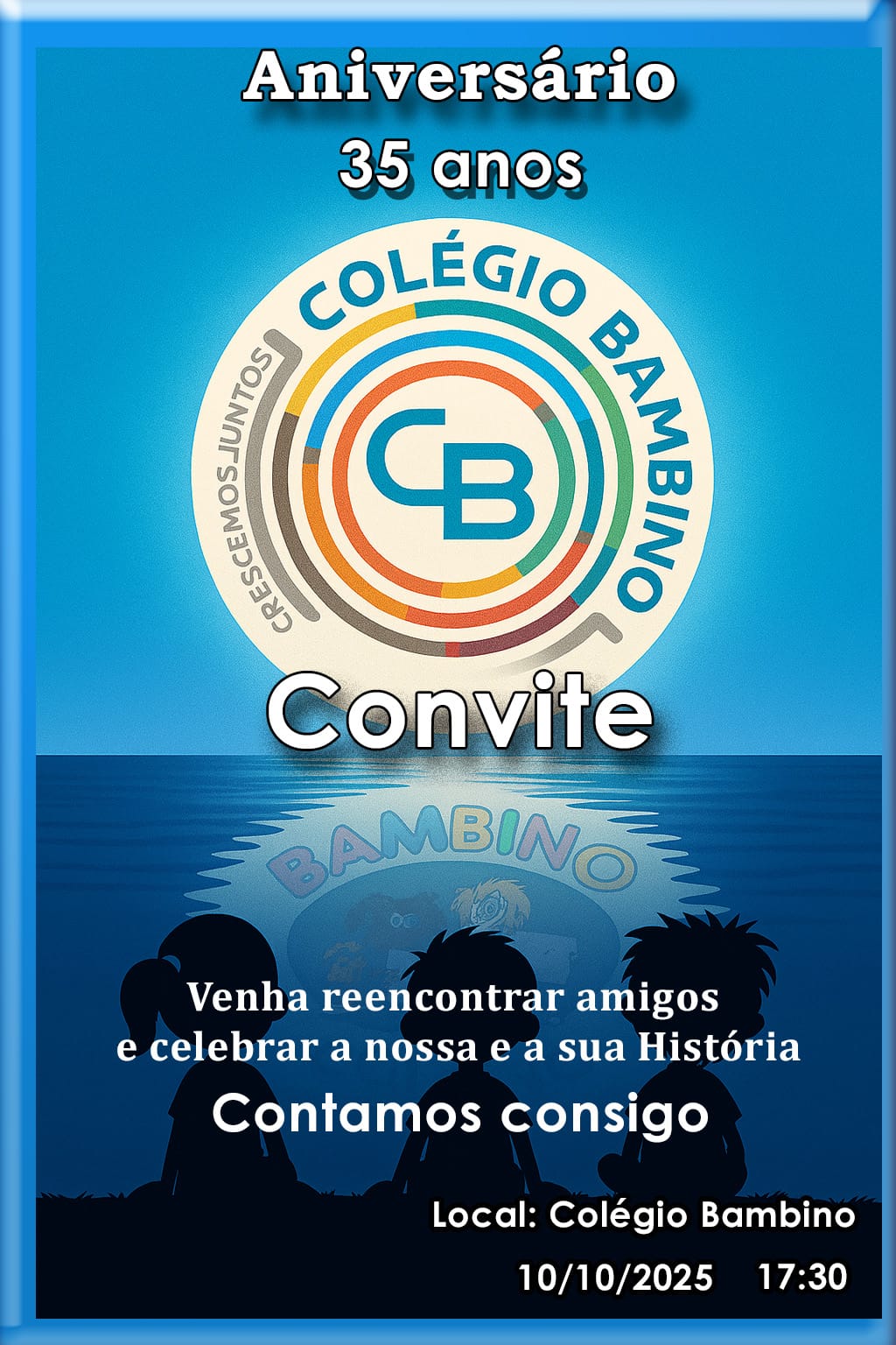 Comemoração dos 35 anos do Colégio Bambino