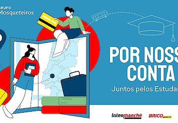 Grupo Mosqueteiros lança “Por Nossa Conta” e oferece propinas a 200 estudantes deslocados