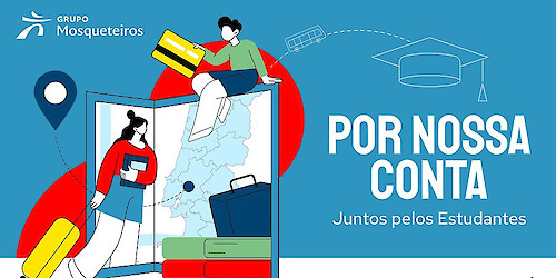 Grupo Mosqueteiros lança “Por Nossa Conta” e oferece propinas a 200 estudantes deslocados
