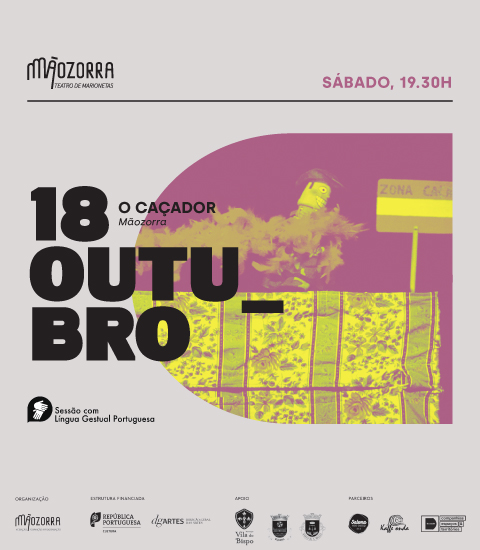 Vila do Bispo: Mãozorra - Teatro de Marionetas - " O Caçador” + Apresentação do livro: “Novas Abordagens ao Teatro Tradicional de Marionetas de Luva na Península Ibérica” - Barão de São Miguel