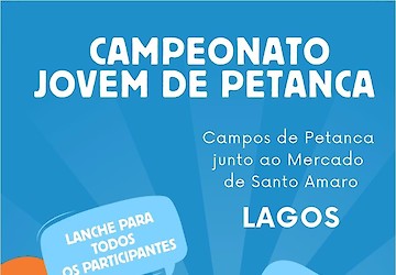 Campeonato Jovem de Petanca em Lagos